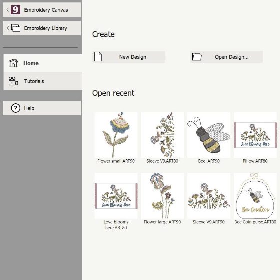 BERNINA Embroidery Software 9 Creator For software newbies BERNINA